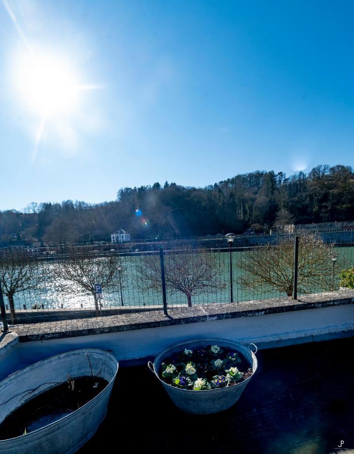 Les 3 Chapeaux Dinant 6P Les Canotiers 4P Avec Terrasse Le Melon 2P Sans Terrasse Kültér fotó